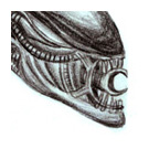 Giger's Alien - 1999 (Buntstift)