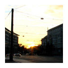 Dämmerung in Magdeburg